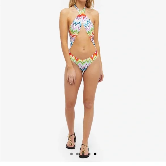 MISSONI CHEVRON HIGH NECK SWIMSUIT. Size 36,38 MISSONI CHEVRON HIGH NECK SWIMSUIT . Two of them size 38,36 main image 3